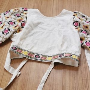 Free people tie shirt